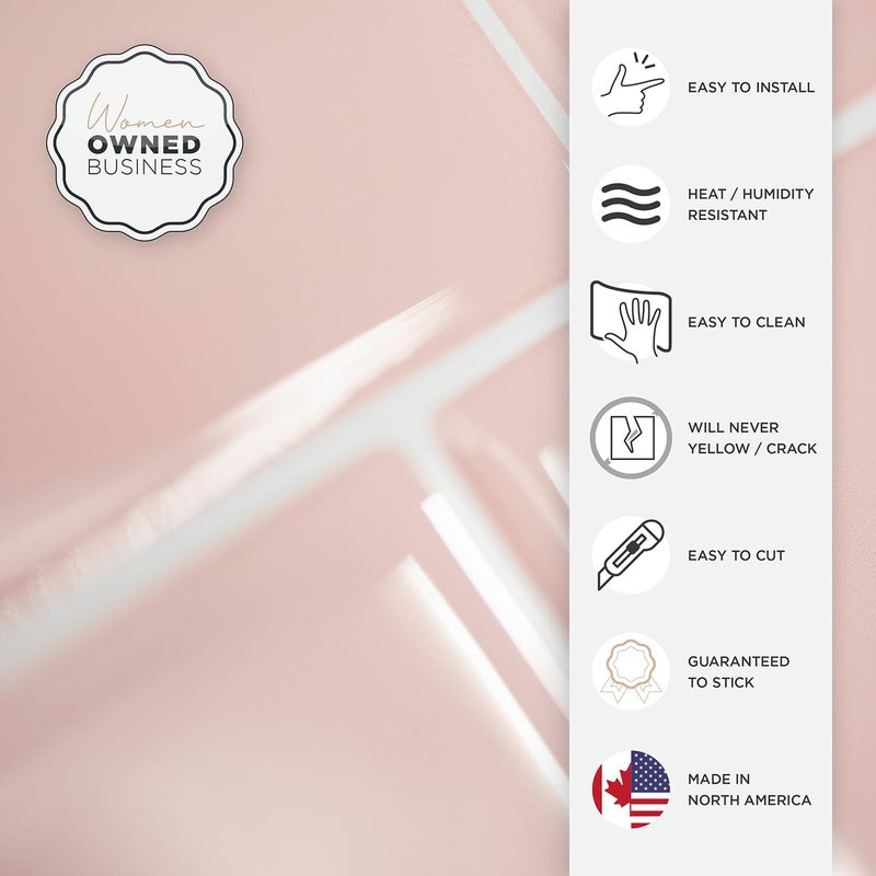 SMART TILES Peel and Stick Backsplash - 5 Sheets of 11.56"" x 8.38"" - 3D Adhesive Peel and Stick Tile Backsplash for Kitchen, Bathroom, Wall Tile - Image 5